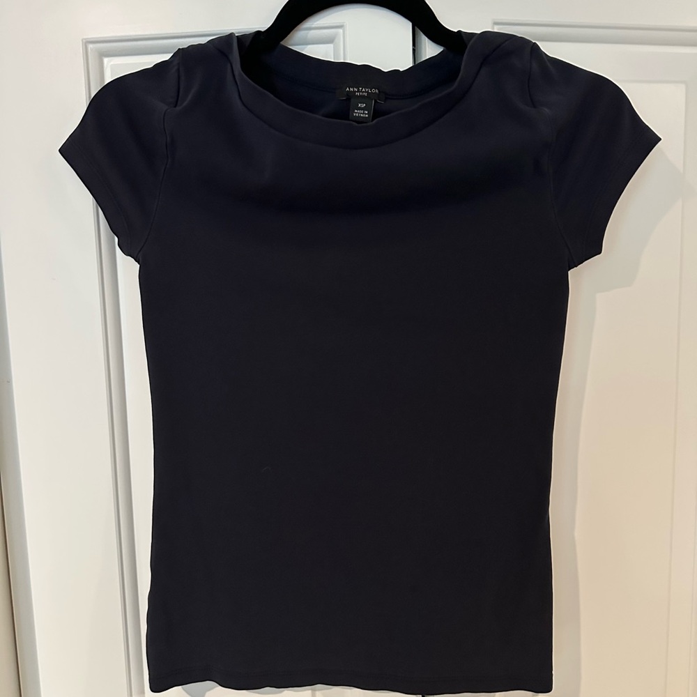 Ann Taylor Boatneck Top XS